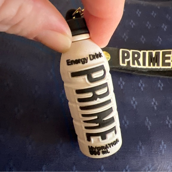 Prime Drink Keychain Black And White Workout Beverage - Picture 5 of 11